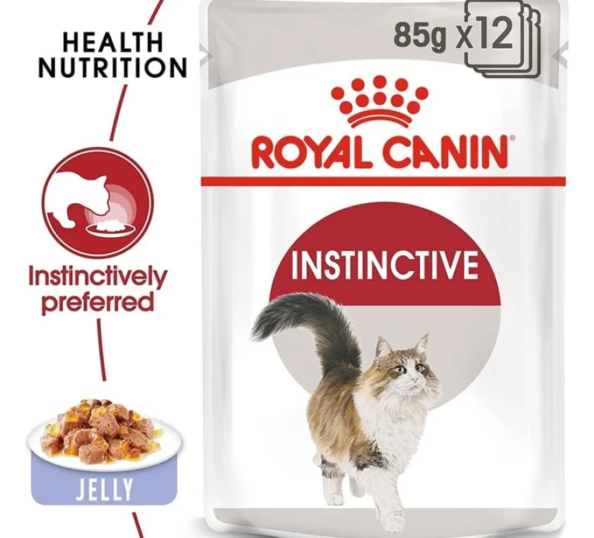 Royal Canin Húmedos^Cat Adulto Pouch Instinctive 85gr x 12 unidades