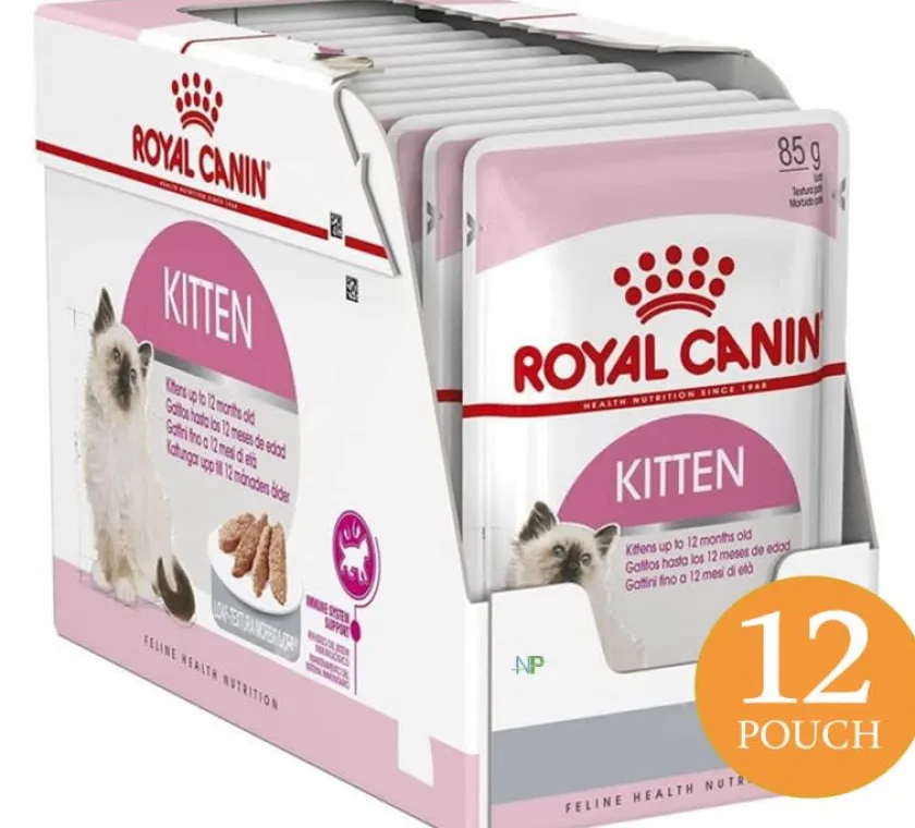 Royal Canin Gatitos (0 A 12 Meses)^Cat Kitten Pouch 85gr X 12 unidades
