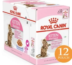 Royal Canin Húmedos^Cat Kitten Sterilized Pouch 85gr x 12 unidades