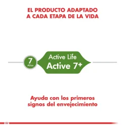 Royal Canin Senior (+7 Años)^Gato Active 7+ 1.5kg