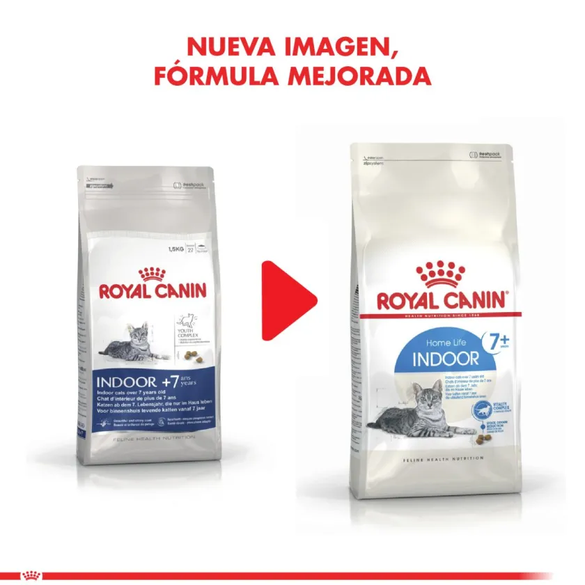 Royal Canin Senior (+7 Años)^Indoor 7+ 2kg