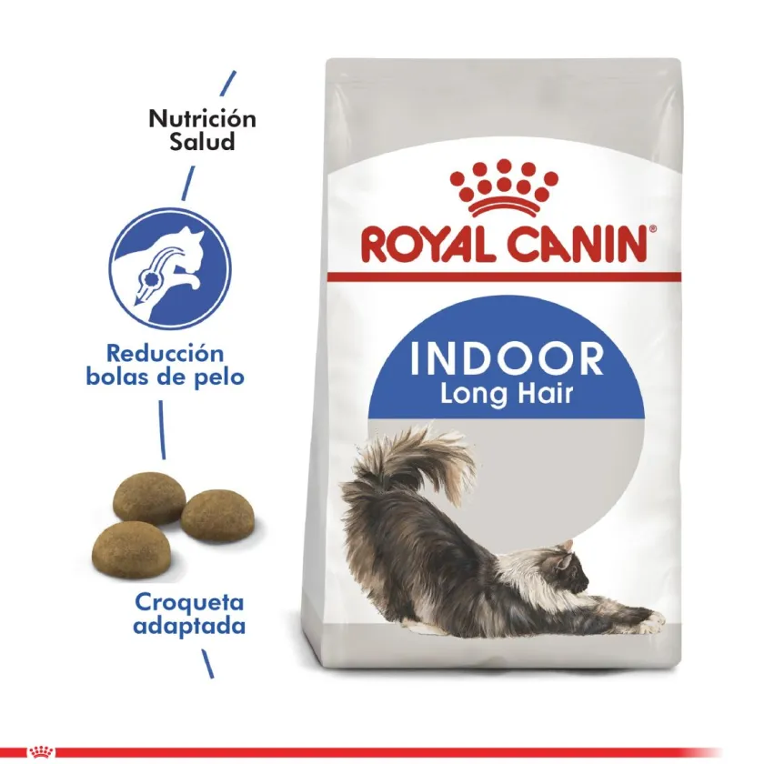 Royal Canin Adultos (1 A 7 Años)^Indoor Long Hair 2kg
