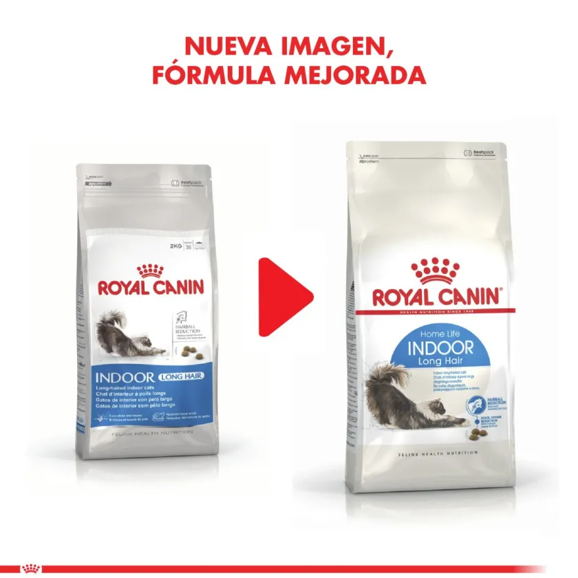 Royal Canin Adultos (1 A 7 Años)^Indoor Long Hair 2kg