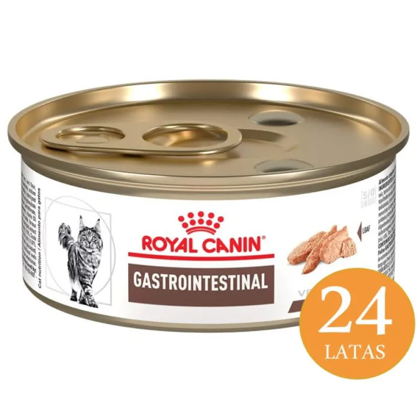 Royal Canin Alimentación Medicada^Latas Vet Diet Felino Gastro Intestinal High Energy 145gr X 24 unidades