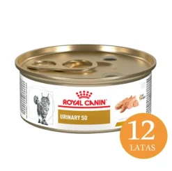 Royal Canin Húmedos^Latas Vet Diet Felino Urinary S/O x 12 Un
