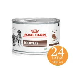 Royal Canin Post Operatorio | Alimentación Medicada^Latas Vet Diet Recovery Feline - Canine 145gr x 24 Unidades