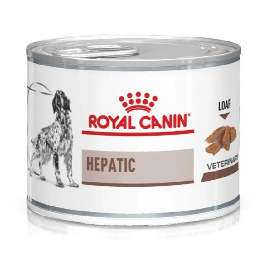 Royal Canin Alimentación Medicada^Latas Vet Diet Canine Hepatic 200gr