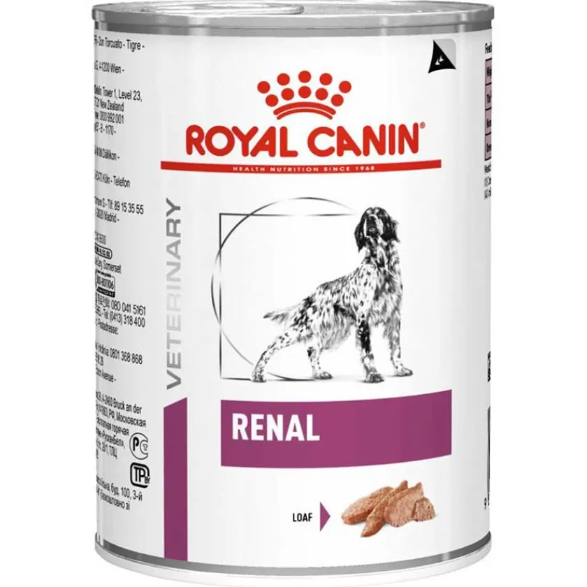 Royal Canin Alimentación Medicada^Latas Vet Diet Canine Renal Support 385gr