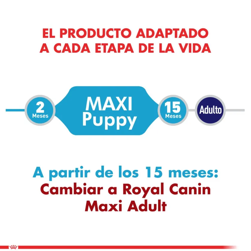 Royal Canin Cachorros (0 A 12 Meses)^Maxi Junior 15kg