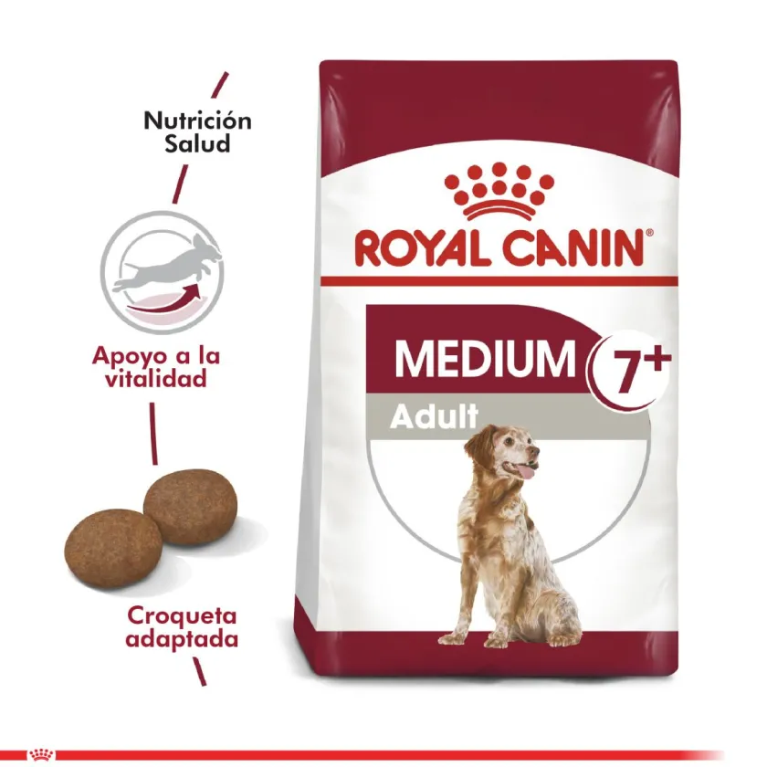 Royal Canin Senior (+7 Años)^Medium 7+ 15kg