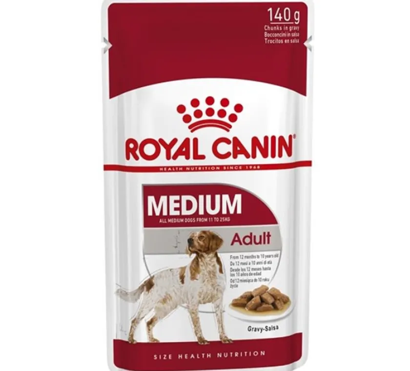 Royal Canin Húmedos^Medium Adulto Pouch 140gr