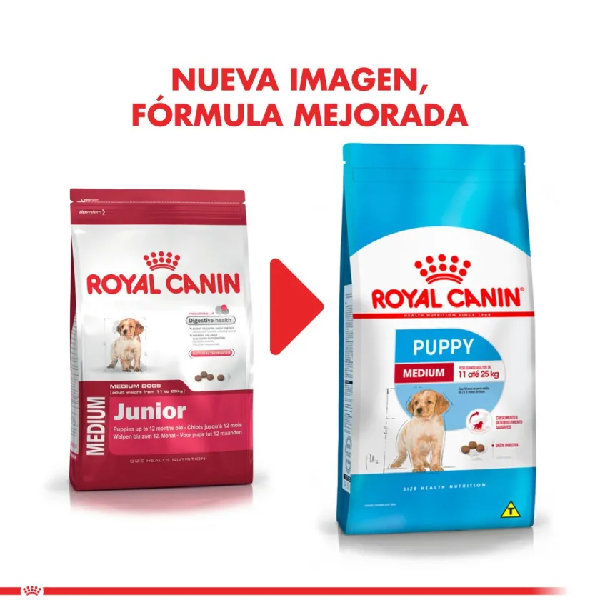 Royal Canin Cachorros (0 A 12 Meses)^Medium Junior 15kg