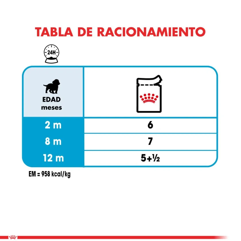 Royal Canin Húmedos^medium Puppy Pouch 140gr x 5 unidades
