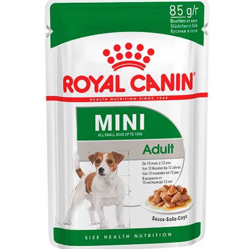 Royal Canin Húmedos^Mini Adulto Pouch Pack 12 Unidades