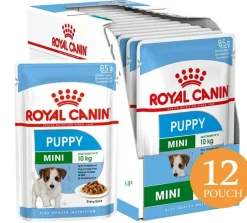 Royal Canin Húmedos^Mini Puppy Pouch Pack 12 Unidades