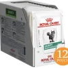Royal Canin Húmedos^Pouch Vet Diet Felino Satiety 85gr x 12 unidades