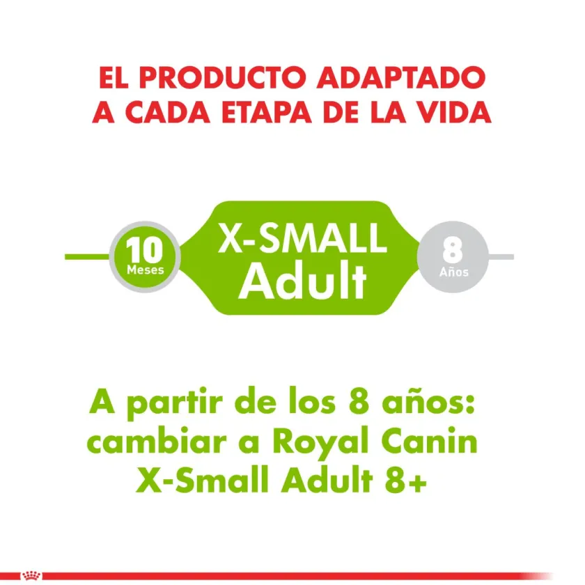 Royal Canin Adultos (1 A 7 Años)^XSmall Adult 2.5kg