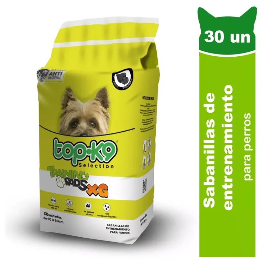 TOP K9 Carpetas De Entrenamiento | Higiene Y Aseo^Sabanillas Entrenamiento Carbón 60x90 CM