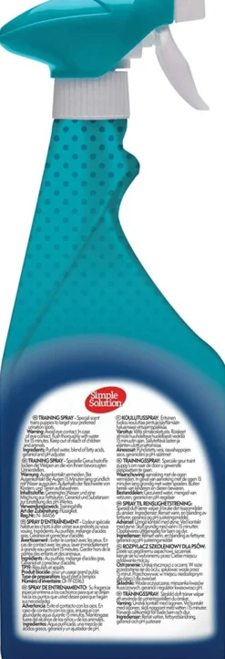 Simple Solution Carpetas De Entrenamiento | Adiestramiento^Spray Entrenador para Cachorros 500ml