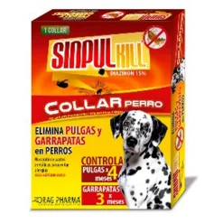 SinpulKill Antipulgas Y Garrapatas^Collar antipulgas para Perros