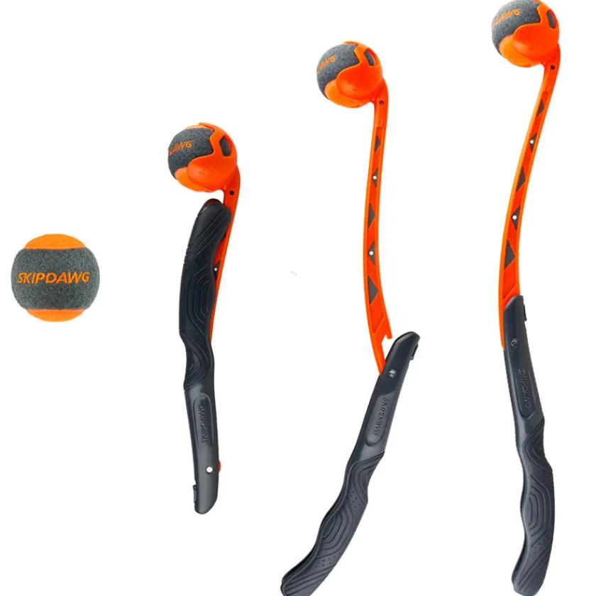 Gigwi Juguetes^Skipdawg Lanzador de pelotas con pelota