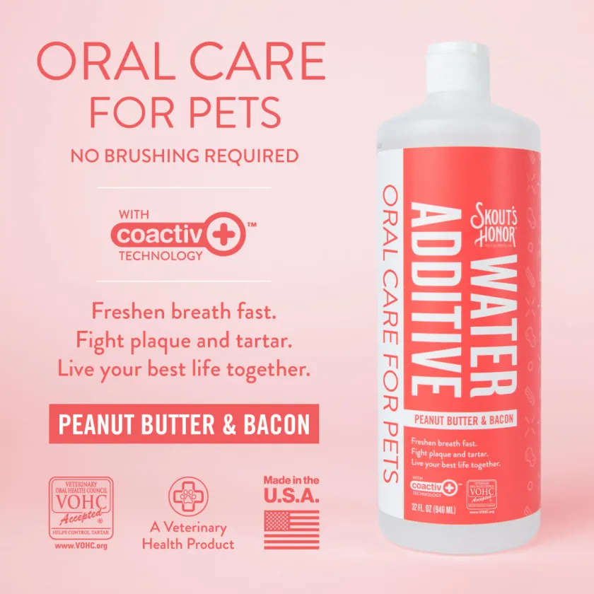 Skouts Honor Higiene Y Aseo | Control Peso^Skout's Honor Aditivo Dental Maní y Tocino 946ml