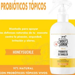 Skouts Honor Shampoo Para Perros | Shampoo Para Gatos^Desenredante Madreselva 236 mL