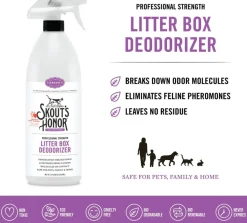 Skouts Honor Limpiadores Y Desodorantes | Neutralizador De Olores^Desodorizante para cajas de arenas sanitarias 1.035ml
