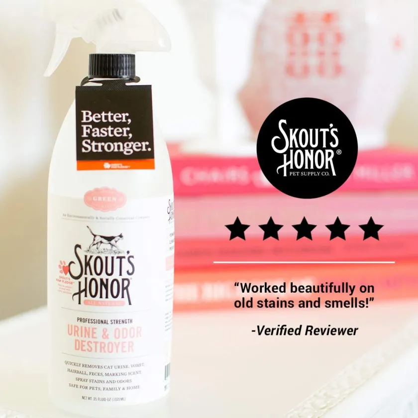 Skouts Honor Limpiadores Y Desodorantes | Neutralizador De Olores^Eliminador de Orina y Olores de Gatos 1.035ml