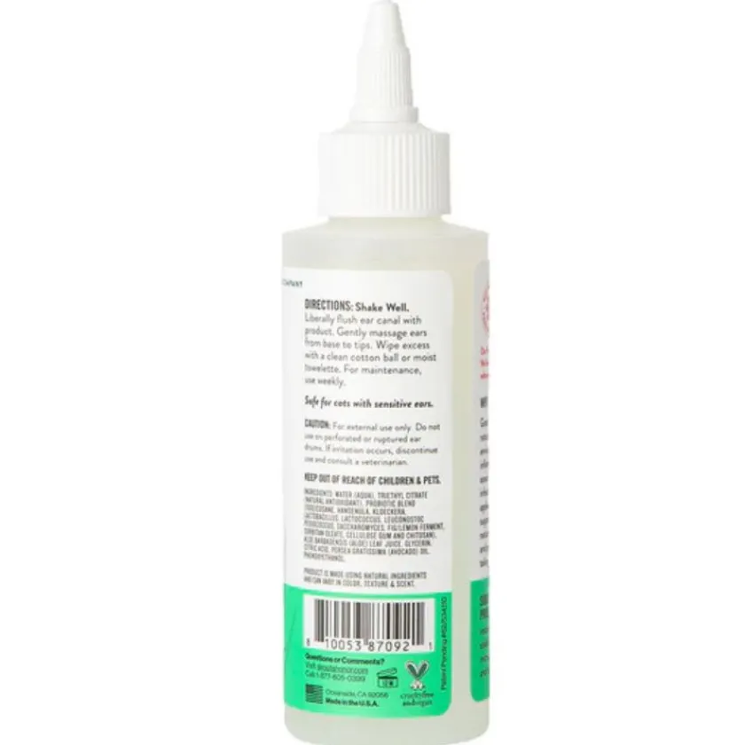 Skouts Honor Higiene Y Aseo^Limpiador Probiotico de Oidos para Gatos 118ml