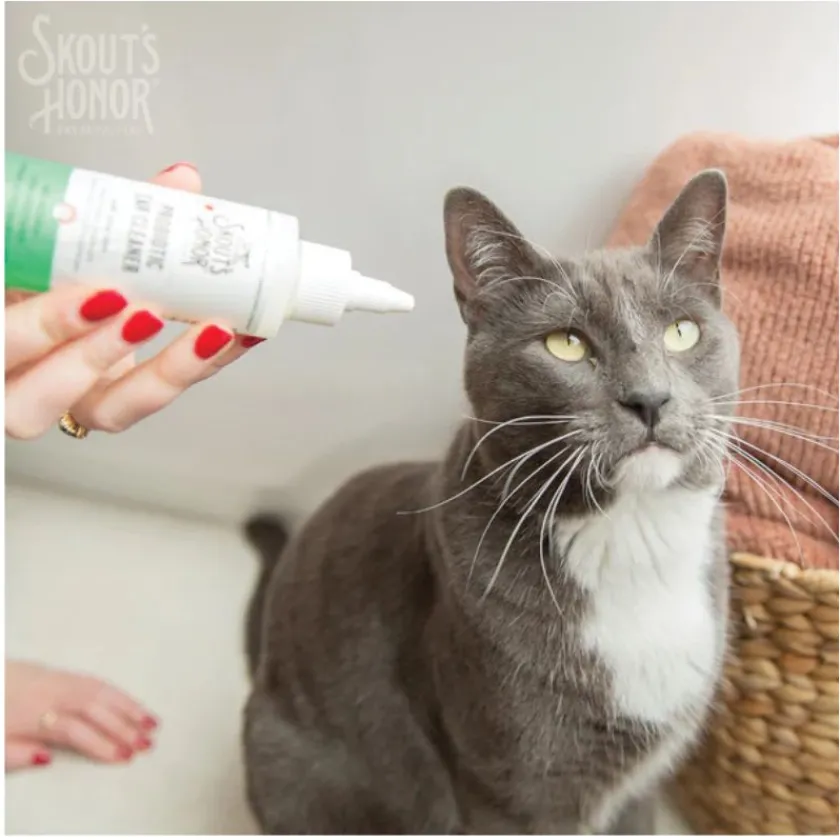 Skouts Honor Higiene Y Aseo^Limpiador Probiotico de Oidos para Gatos 118ml