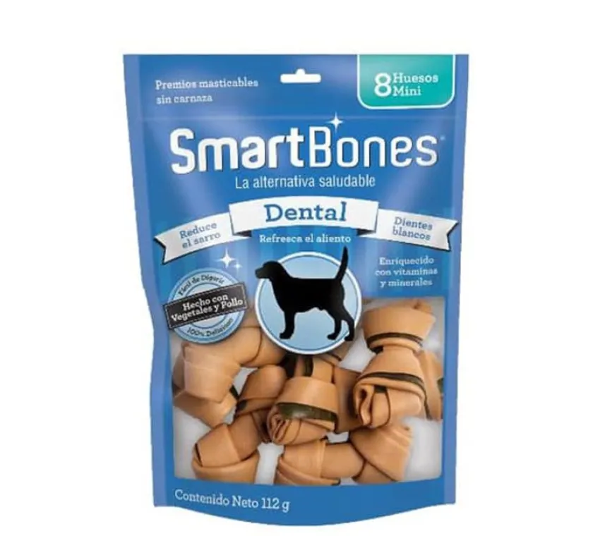 Smart Galletas Y Snacks^bones Dog Dental Mini 8PK