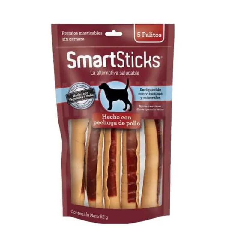 Smart Galletas Y Snacks^sticks Dog Chicken 5pk
