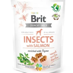 Brit Care Galletas Y Snacks | Adultos (1 A 7 Años)^Snack Dog Crunchy Insects With Salmon 200gr