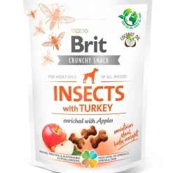 Brit Care Galletas Y Snacks | Adultos (1 A 7 Años)^Snack Dog Crunchy Insects With Turkey 200gr