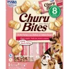 Inaba Húmedos | Galletas Y Snacks^Snack Ciao Churu Dog Bites Pack 8 unidades Wraps de Pollo con Salmón
