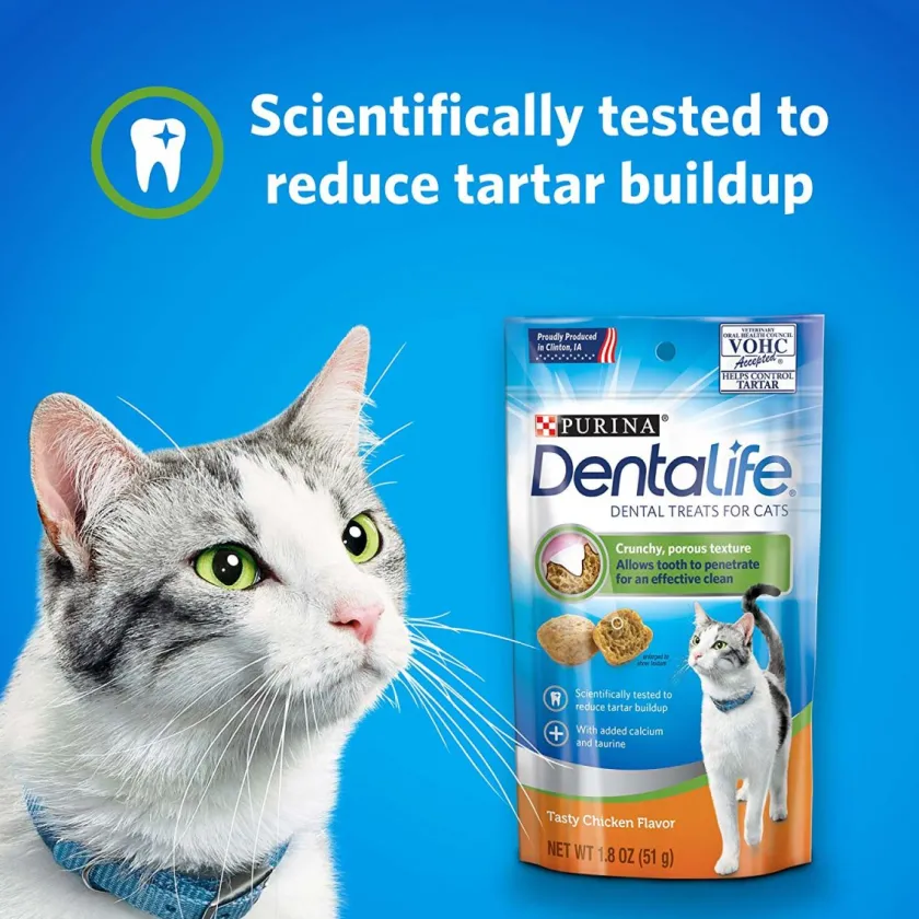 Dentalife Cuidado Dental | Dentales^Snack dental para gato ® 40g