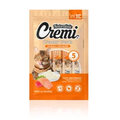 Naturalistic Galletas^SNACK GATO CREMI SALMON & ATUN 60 GRS