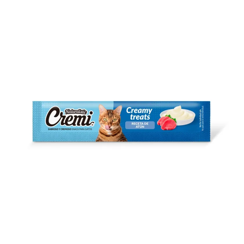 Naturalistic Galletas^SNACK GATO CREMI ATUN 60 GRS
