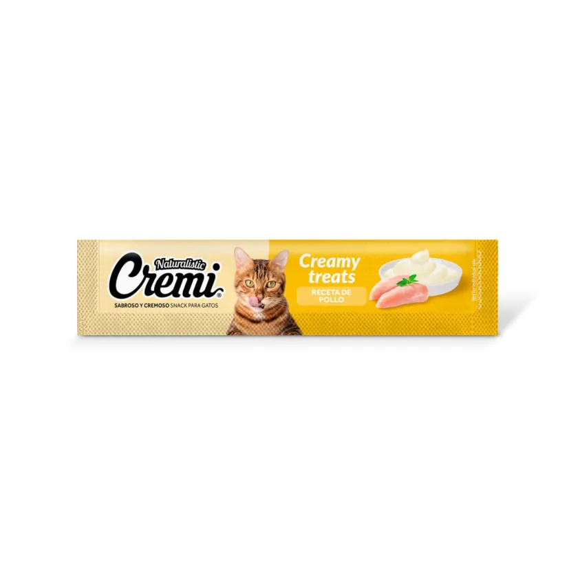 Naturalistic Galletas^SNACK GATO CREMI POLLO 60 GRS