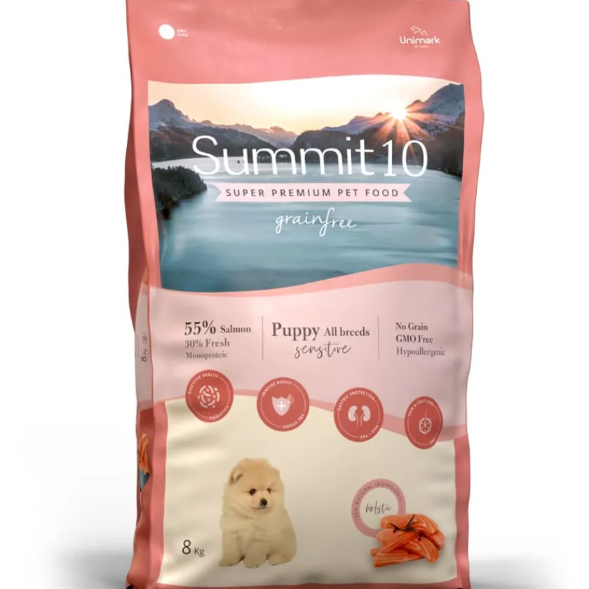 Summit 10 Cachorros (0 A 12 Meses)^Dog Grain Free Puppy Sensitive 8kg