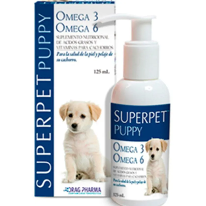 Superpet Vitaminas Y Suplementos^Omega 6/3 para Perros Cachorros 125ml