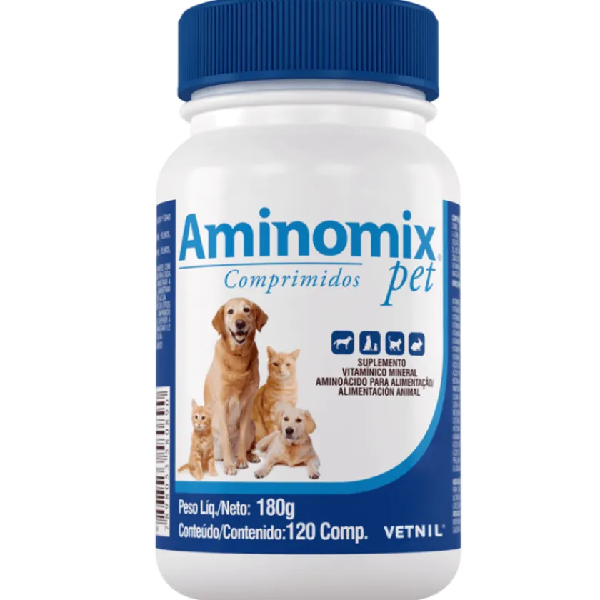 Vetnil Vitaminas Y Suplementos | Alimentación Medicada^Suplemento Aminomix 120 comprimidos