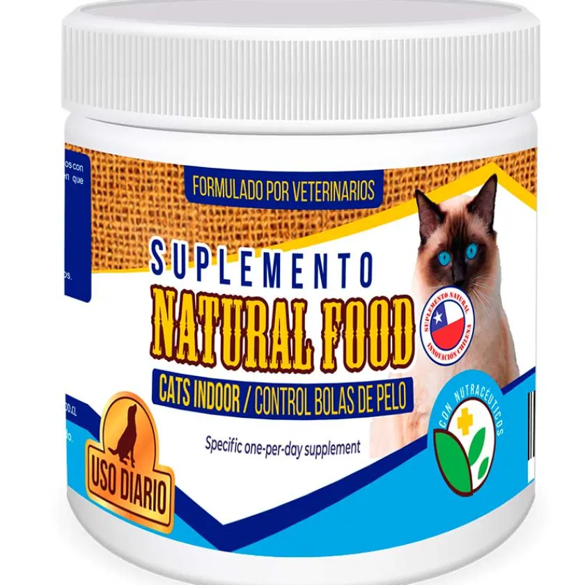 Natural Food Funcionales | Adultos (1 A 7 Años)^Suplemento Cats Indoor Control Bolas de Pelo 150 gr