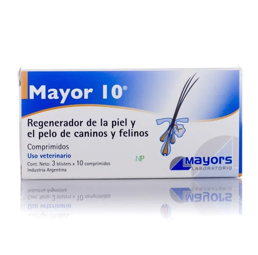Mayors Vitaminas Y Suplementos^Suplemento nutricional MAYOR 10 pelo y piel 30 comp