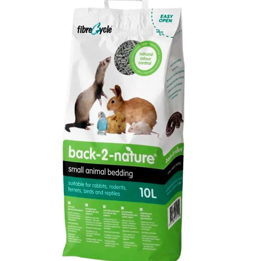 My Pet Litter Sustratos | Hámsters^Sustrato De Papel Reciclado FibreCycle Back 2 Nature 10L