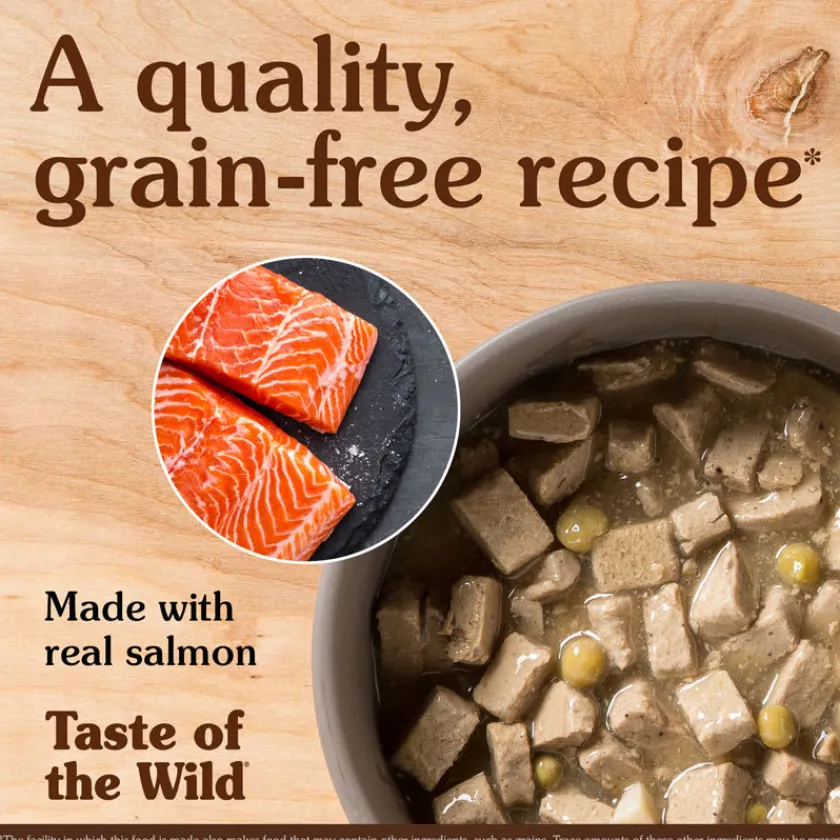 Taste Of The Wild Húmedos^Dog Adult Pacific Stream Salmon 390gr