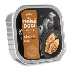 Three Dogs Húmedos^Pate de Pollo Perros Senior 7+ 150gr