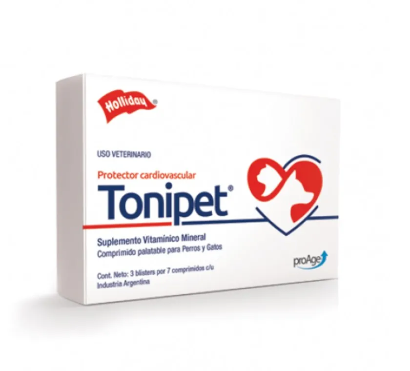 Holliday Vitaminas Y Suplementos^Tonipet Protector Cardiovascular 20 comprimidos