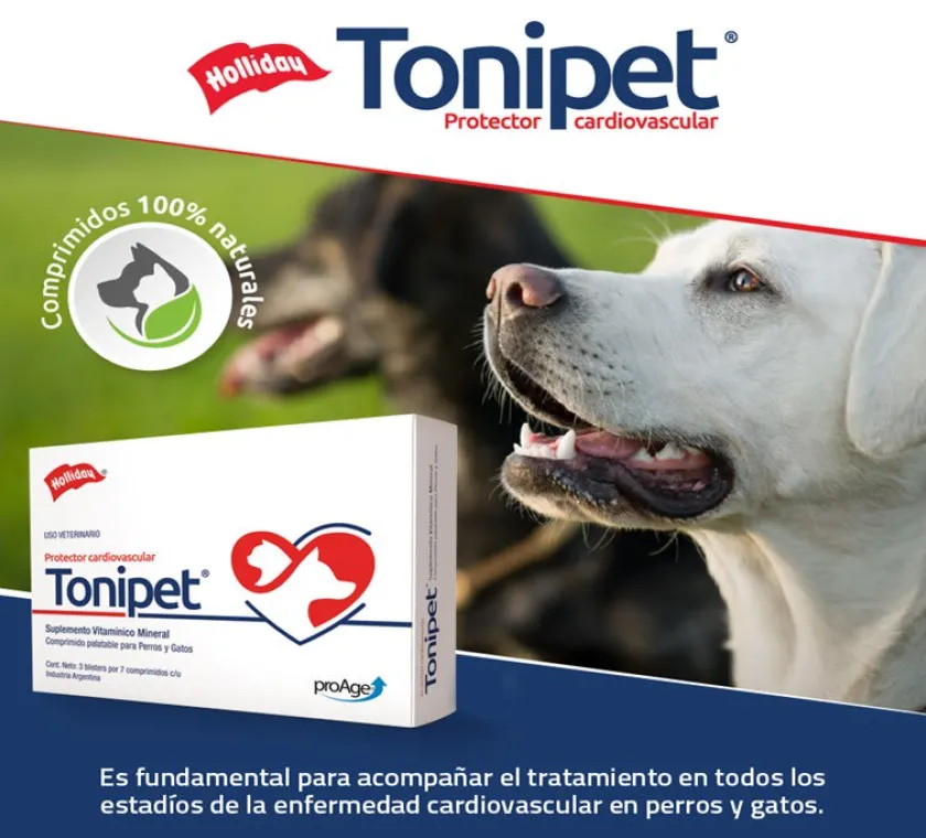 Holliday Vitaminas Y Suplementos^Tonipet Protector Cardiovascular 20 comprimidos